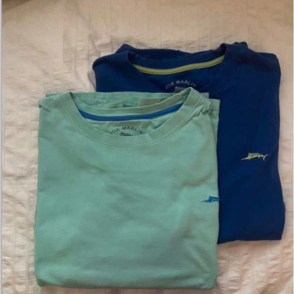 Bundle of Men's Joe Marlin XL Tee Shirts-SOLD